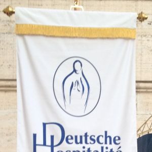 Fahne der Deutschen Hospitalité 